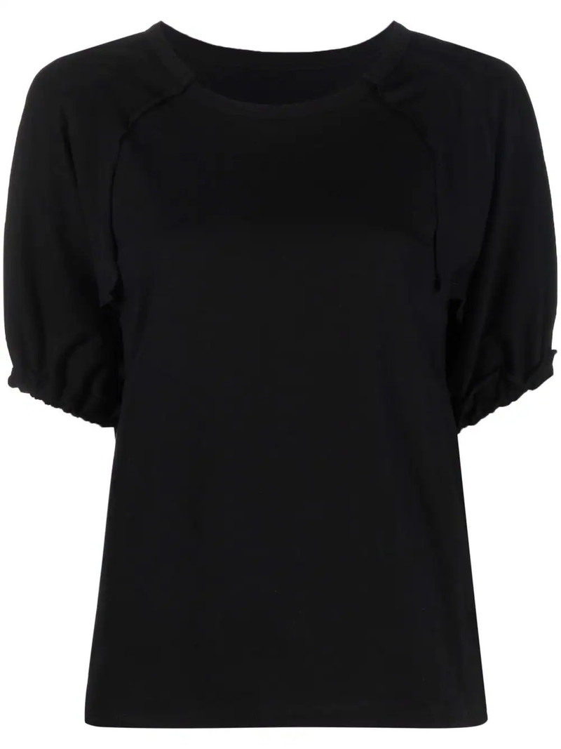 puff-sleeve T-shirt 1