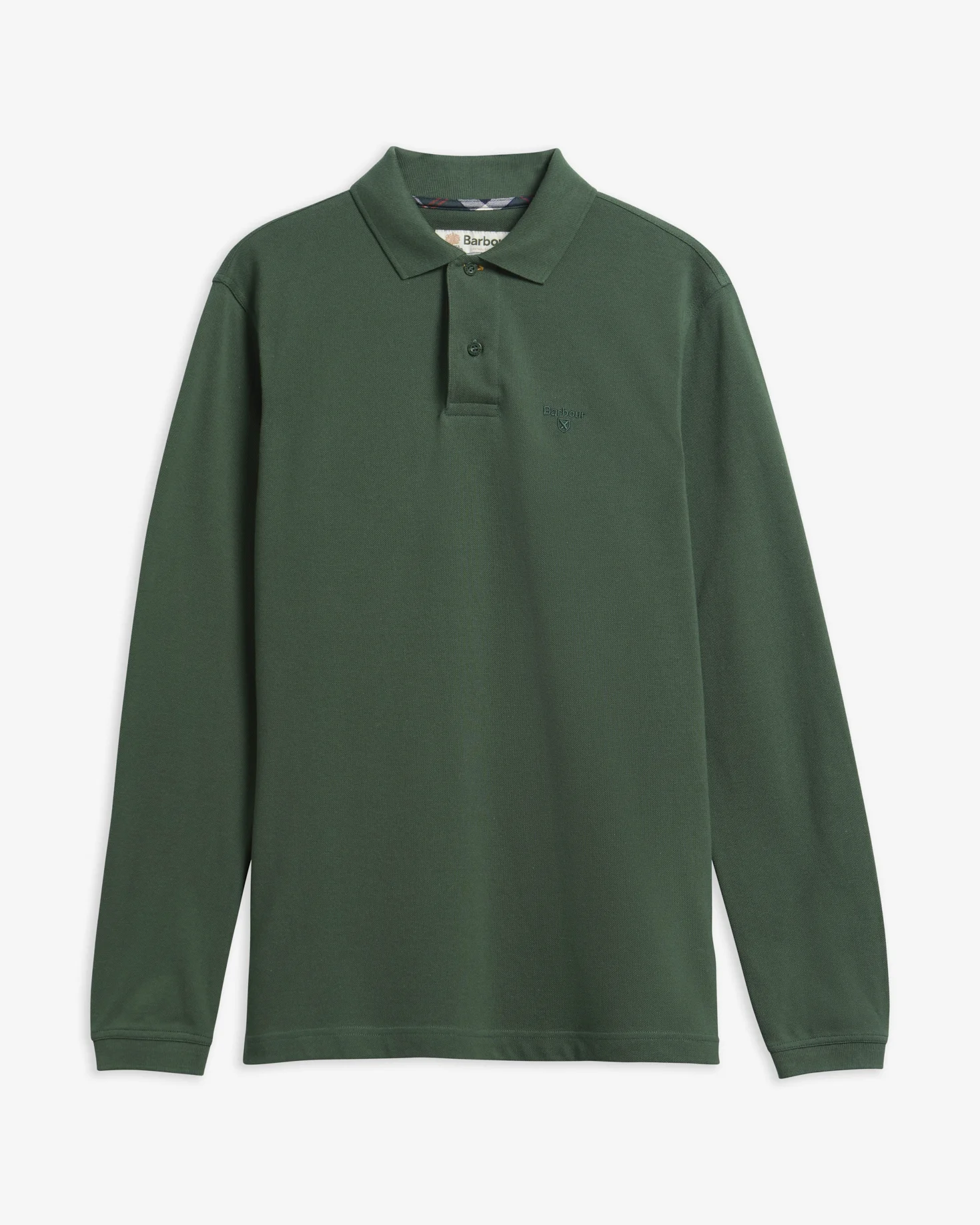 Essential Tartan Pique Polo Shirt - 1