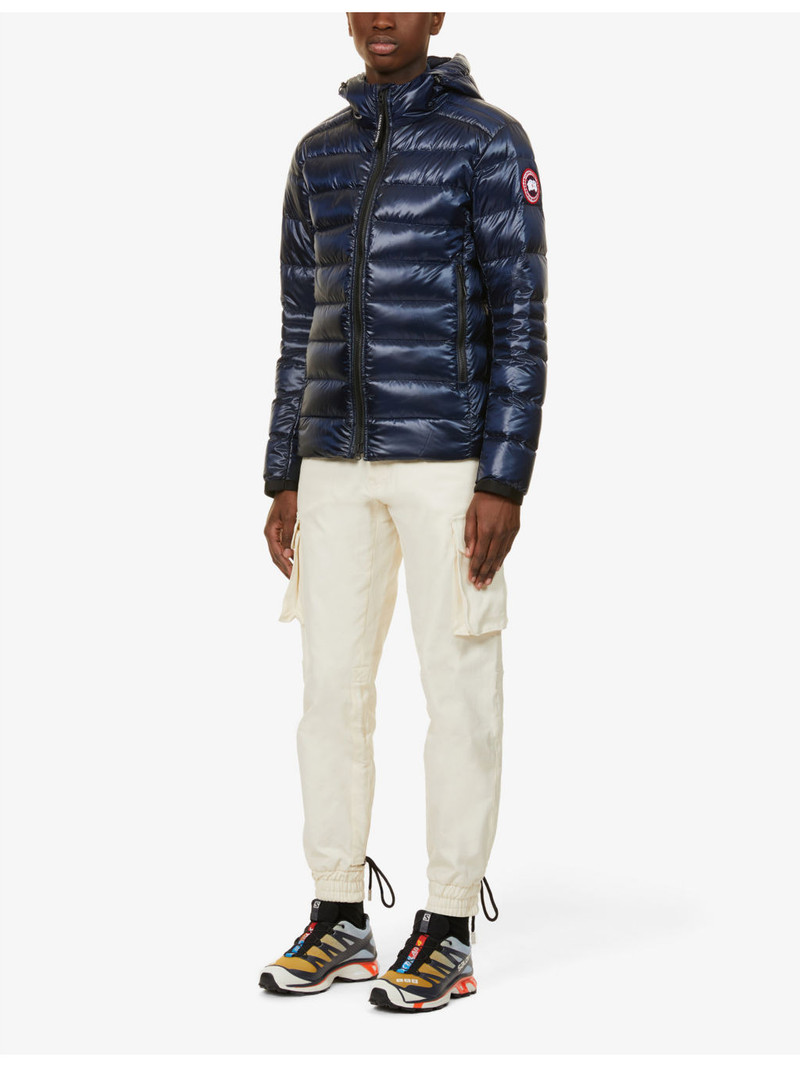 Canada Goose Crofton quilted recycled-nylon hooded jacket outlook