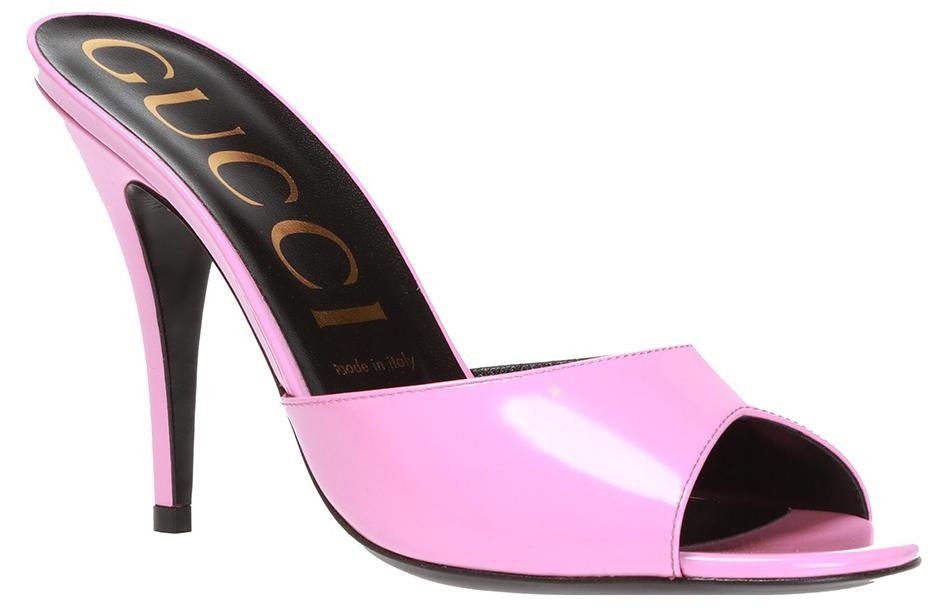 (WMNS) Gucci Slip On Stiletto Heeled Slides 'Rose' 593389-CLG00-5927 - 3