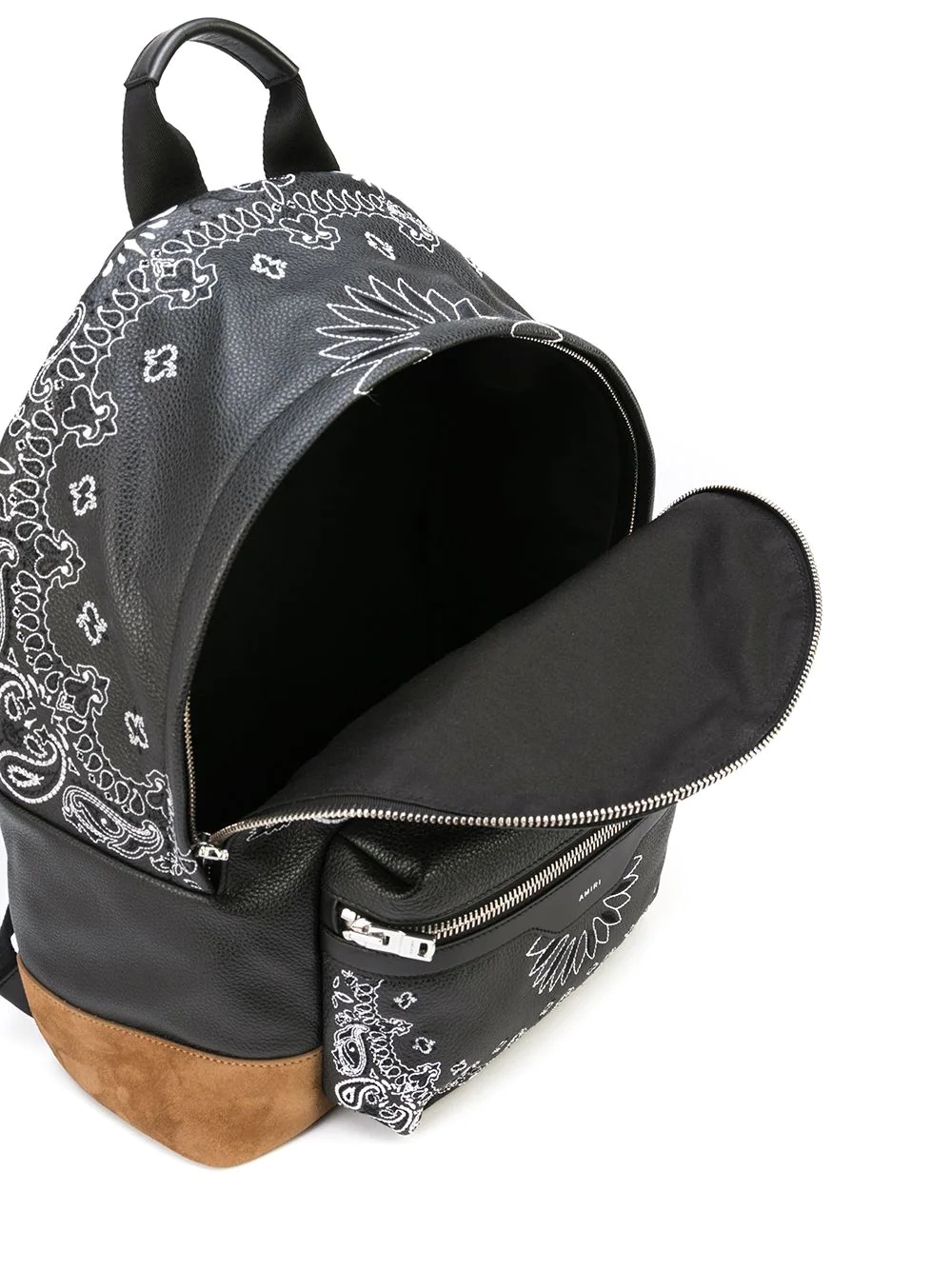 bandana print backpack - 5