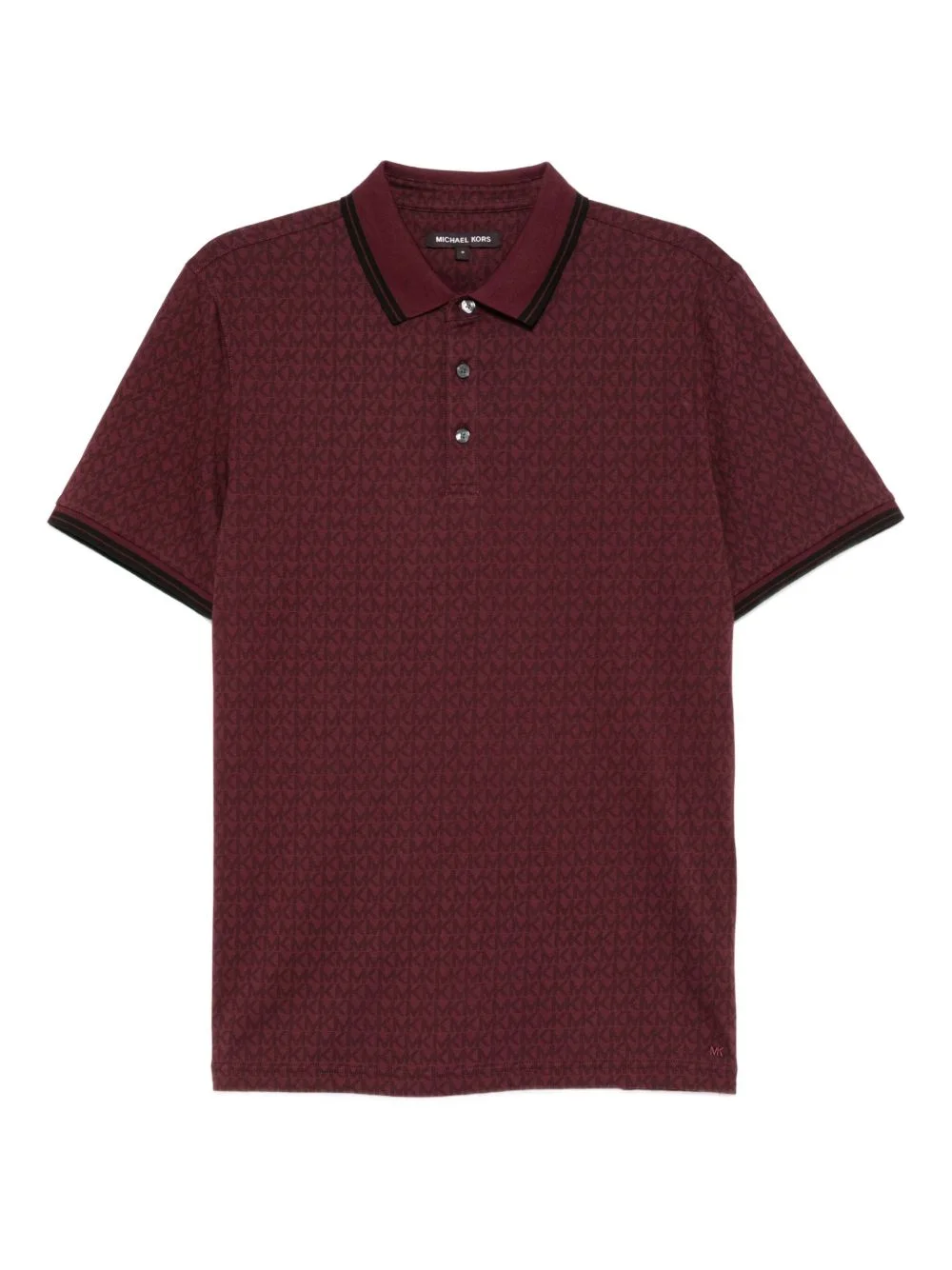 monogram polo shirt - 1