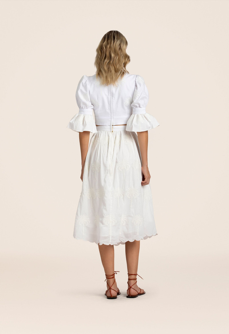 Curcuma Bruma Midi Skirt 4