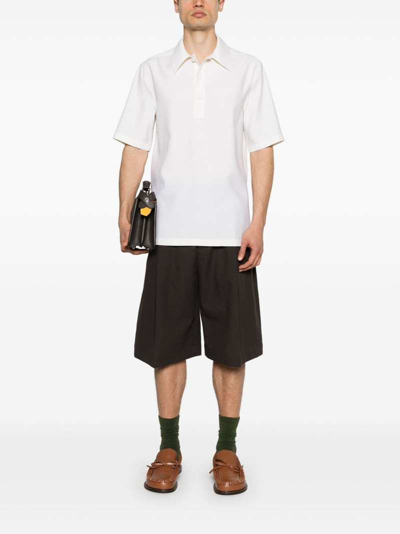 Jil Sander wool polo shirt outlook