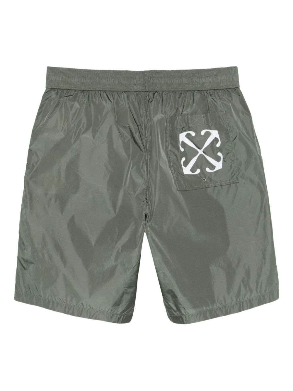 logo-print swim shorts - 2