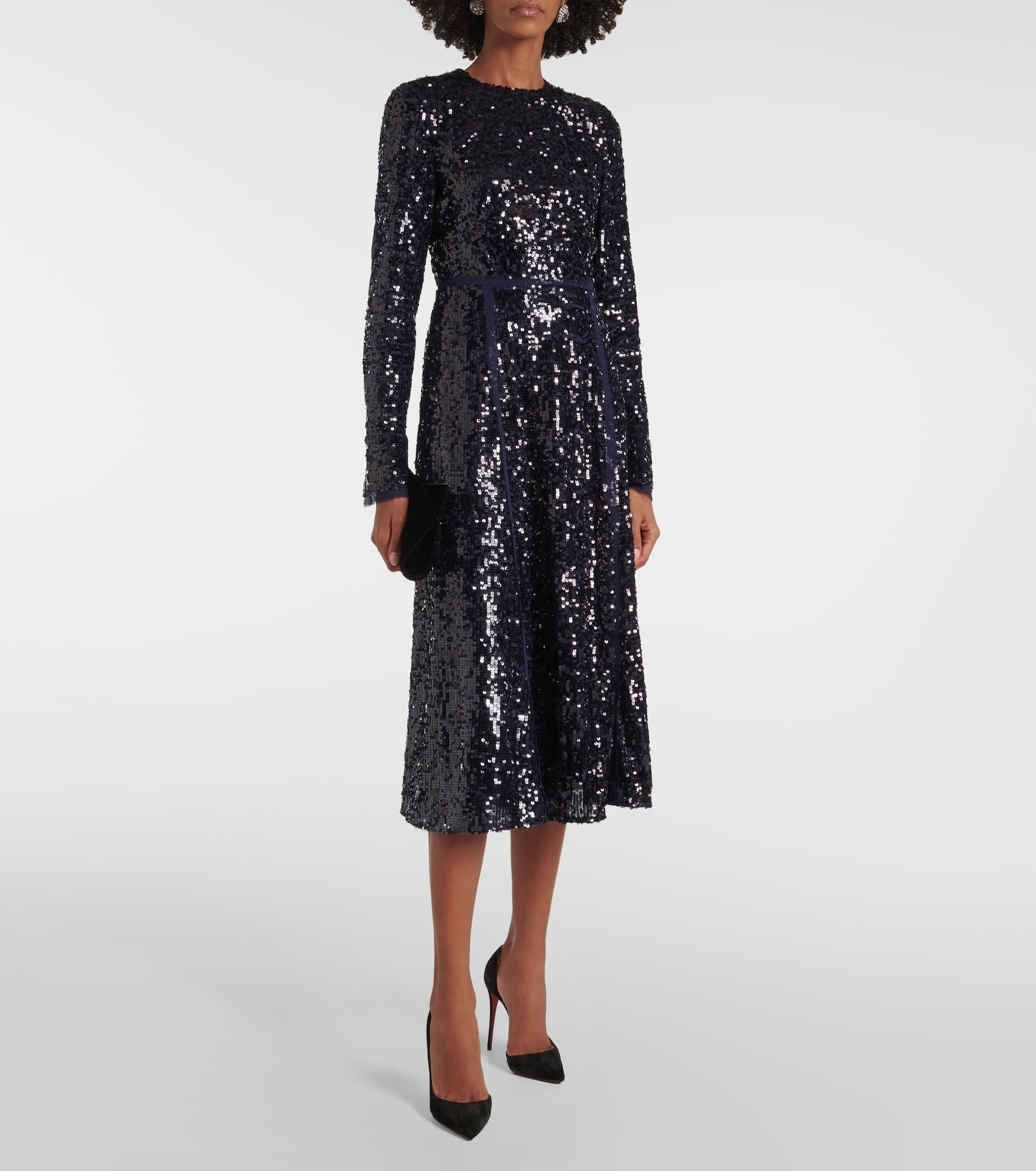 Sequined midi dress - 2