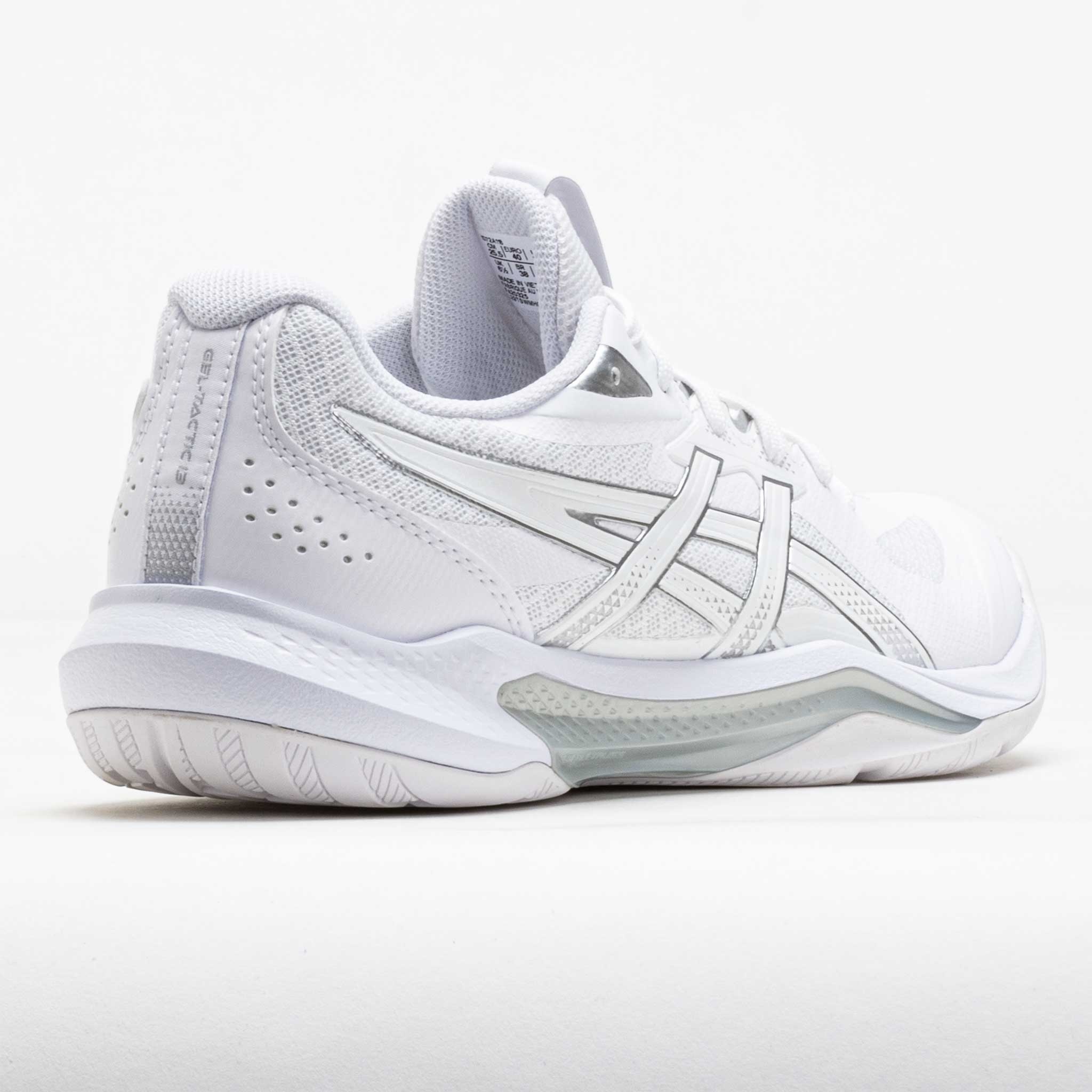 ASICS GEL-Tactic 13 Women's White/Pure Silver - 6
