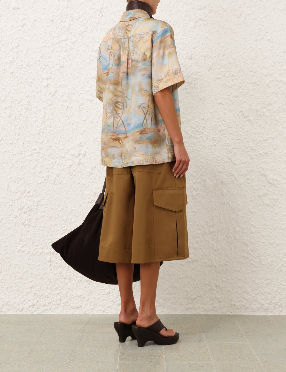 Zimmermann ILLUMINATE BERMUDA SHORT | REVERSIBLE