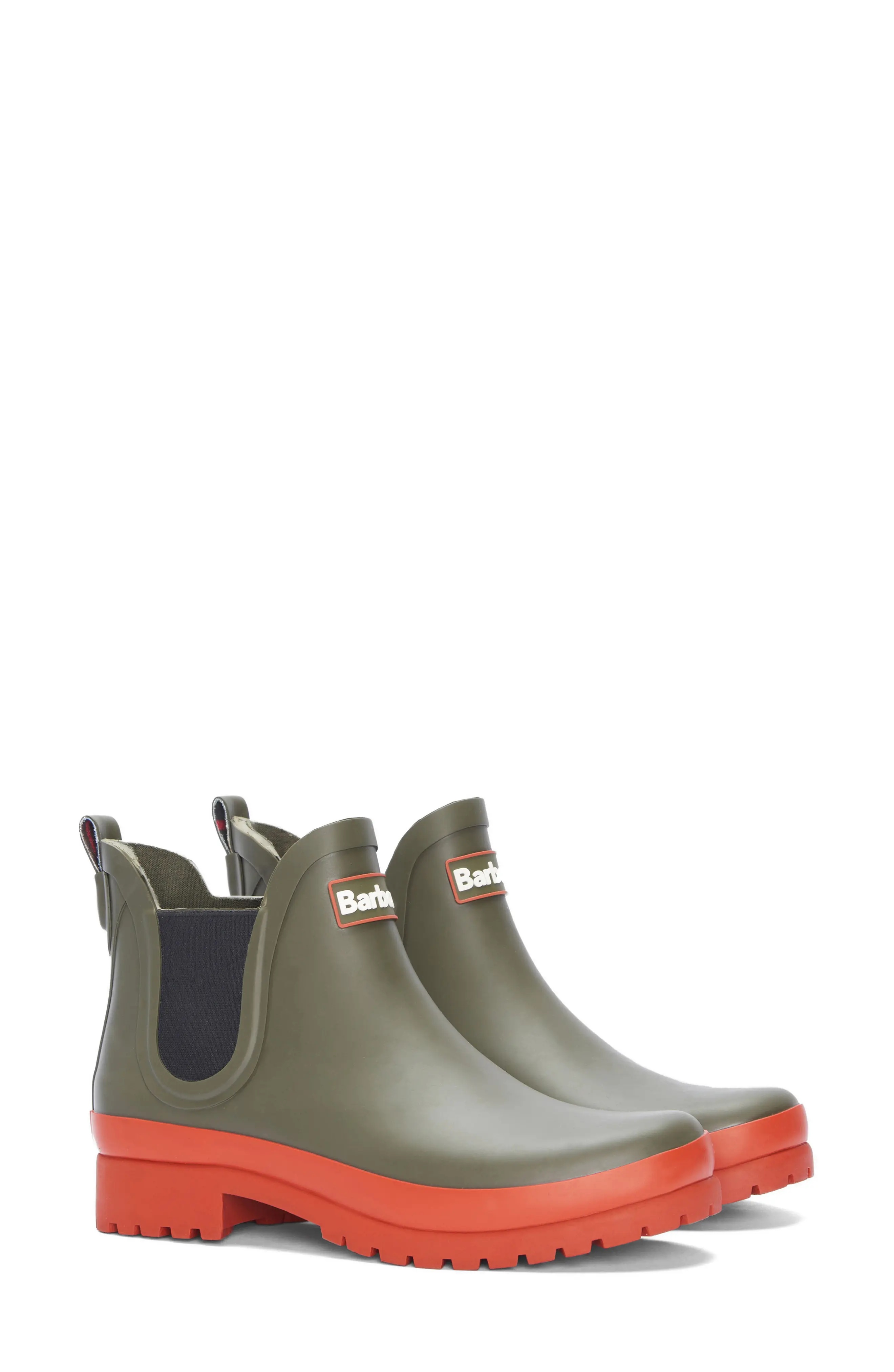 Mallow Wellington Chelsea Boot in Olive/Spiced Pumpkin - 1