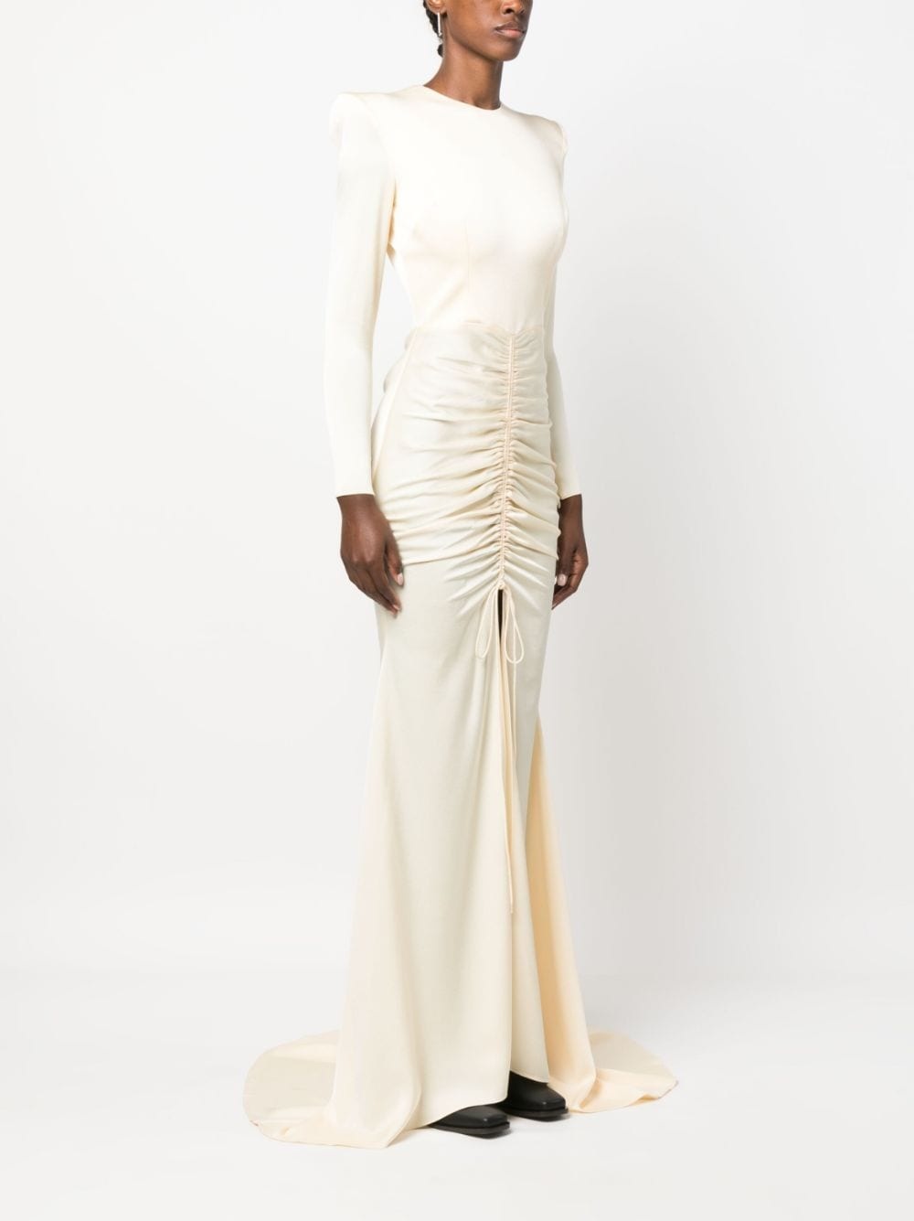 ALEX PERRY Torrin ruched-detail gown | REVERSIBLE