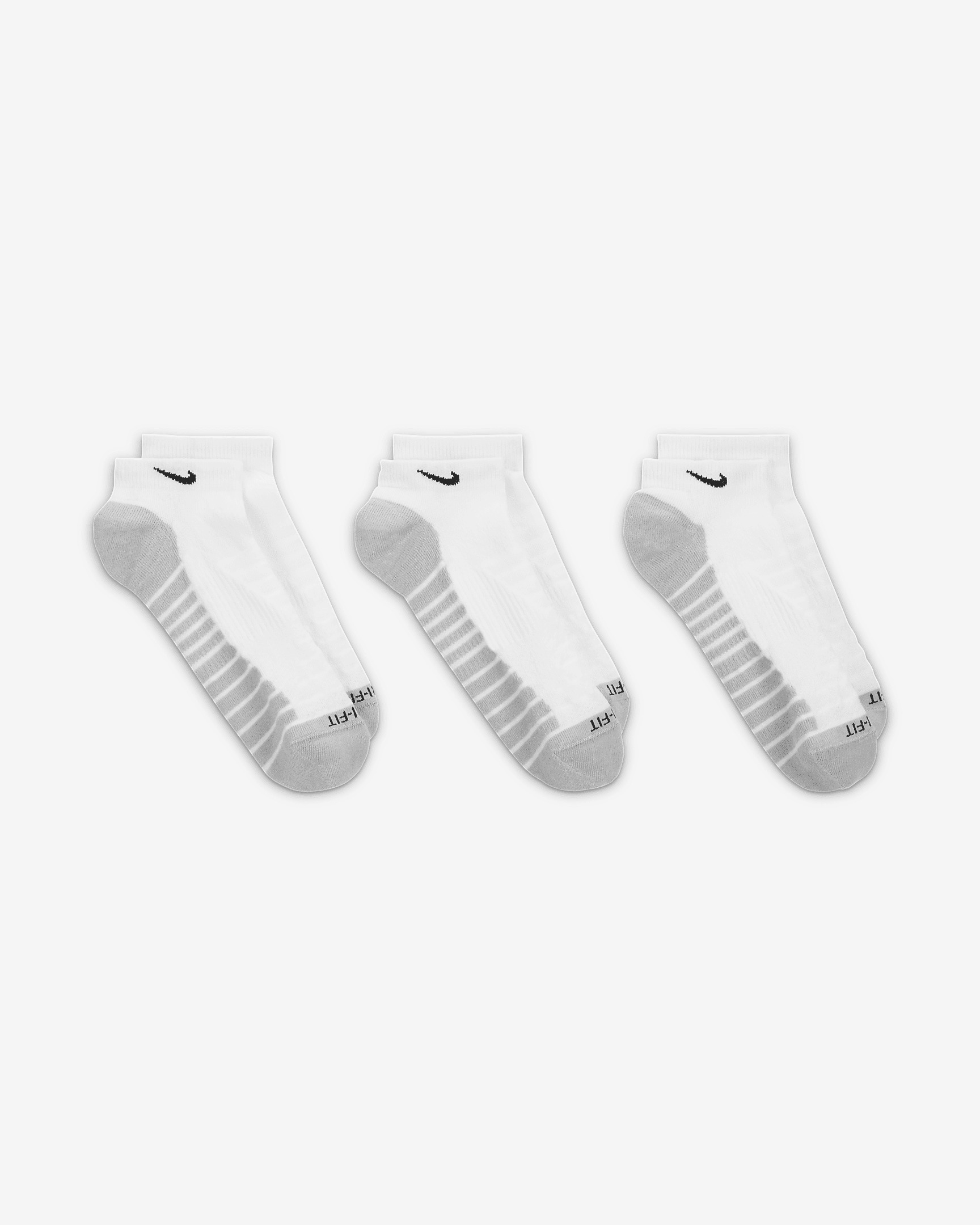 Nike Everyday Max Cushioned Training No-Show Socks (3 Pairs) - 3