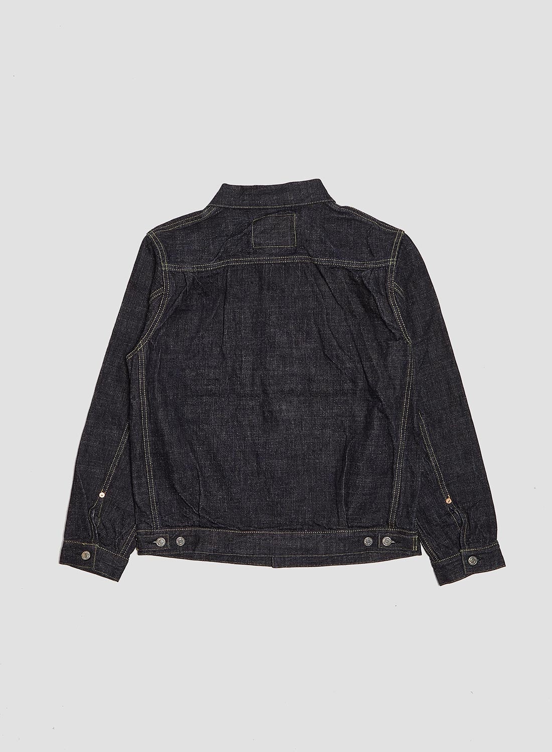 FOB Factory Selvedge Denim 2nd Jacket Indigo - 5