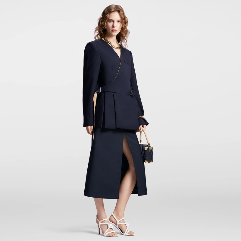 Louis Vuitton Technical Gabardine Wrap Blazer outlook