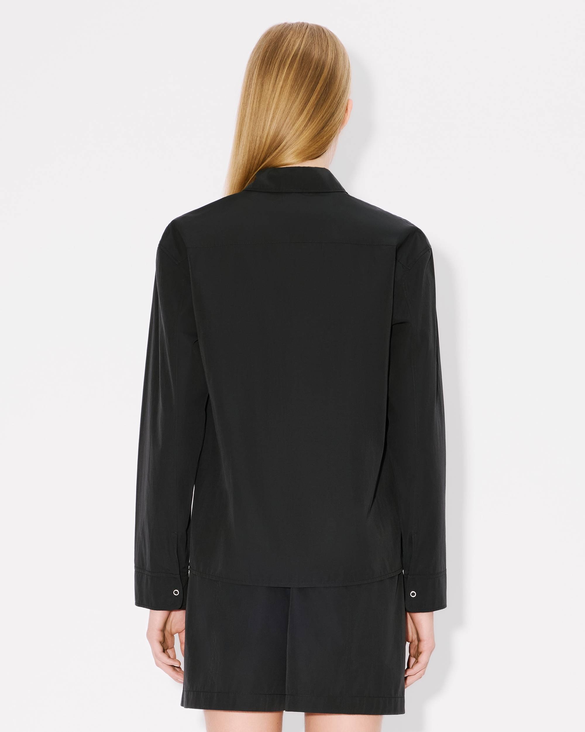 'Boke Flower 2.0' zipped shirt - 4