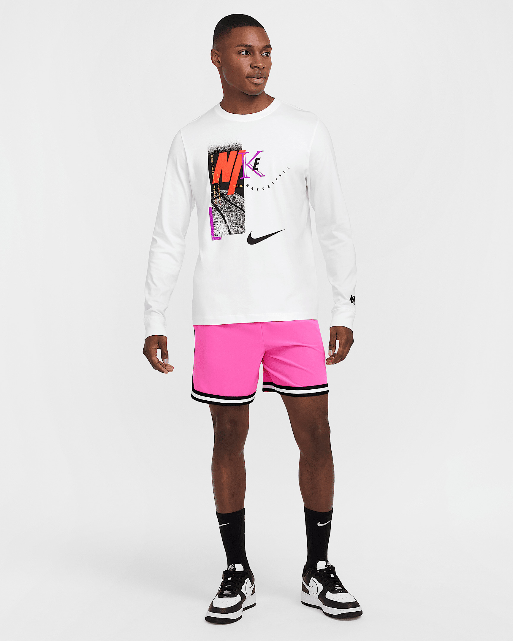 Nike Men's Long-Sleeve Basketball T-Shirt - 5