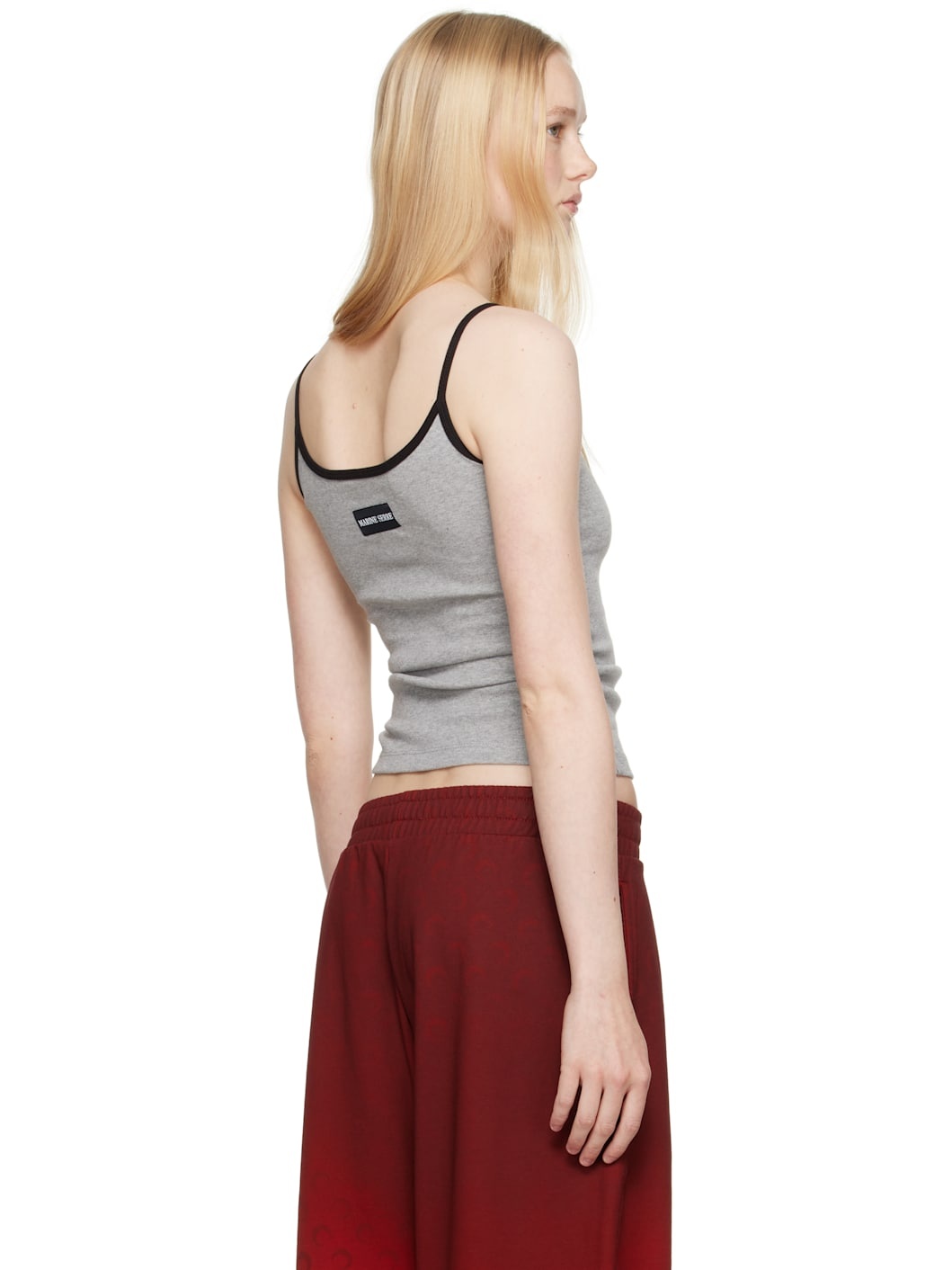 Gray Moon Logo Jersey Tank Top - 3