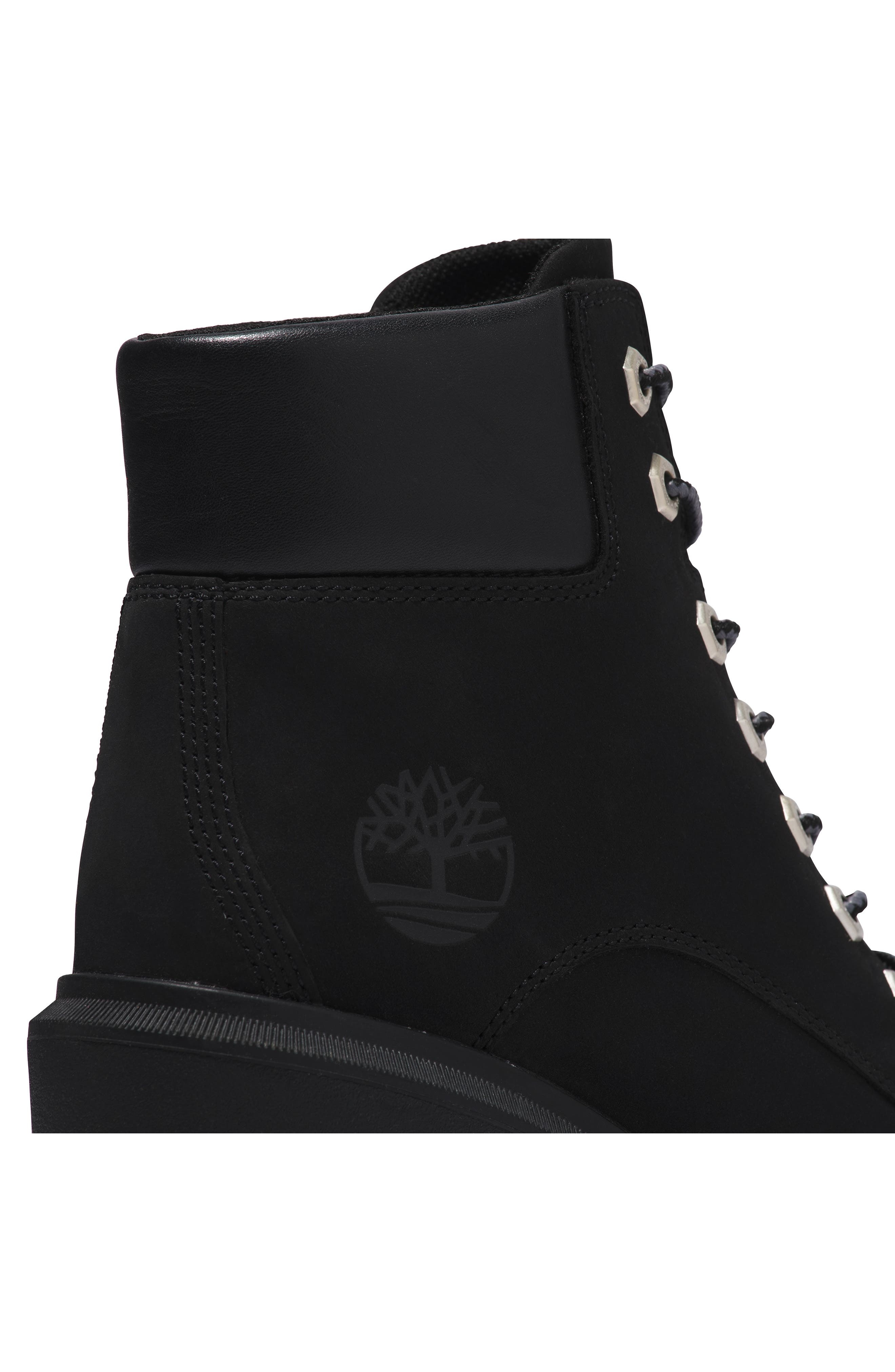 Timberland Allington Heights Water Resistant Boot in Black Nubuck at Nordstrom - 6