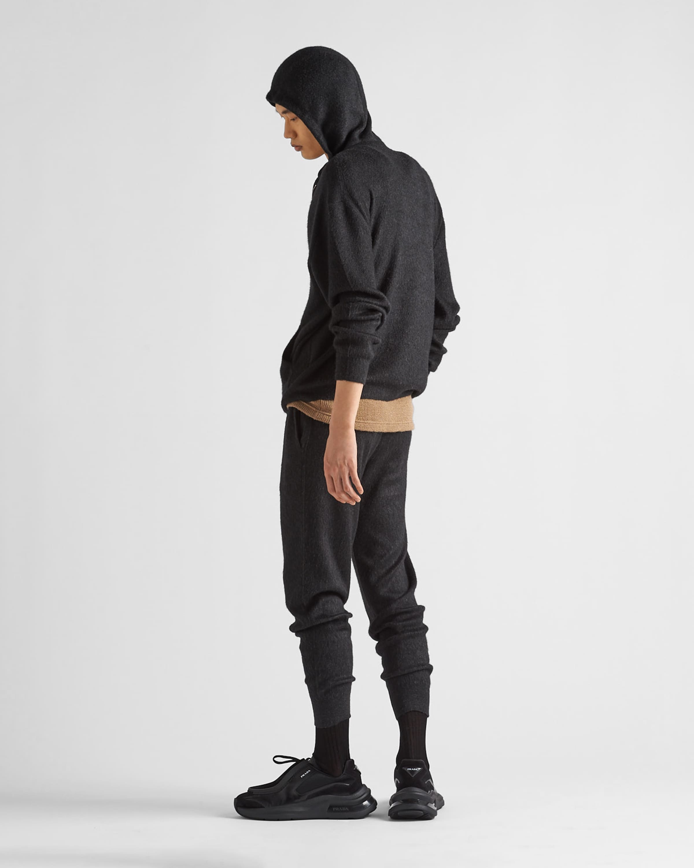 Cashmere and silk knit pants - 5