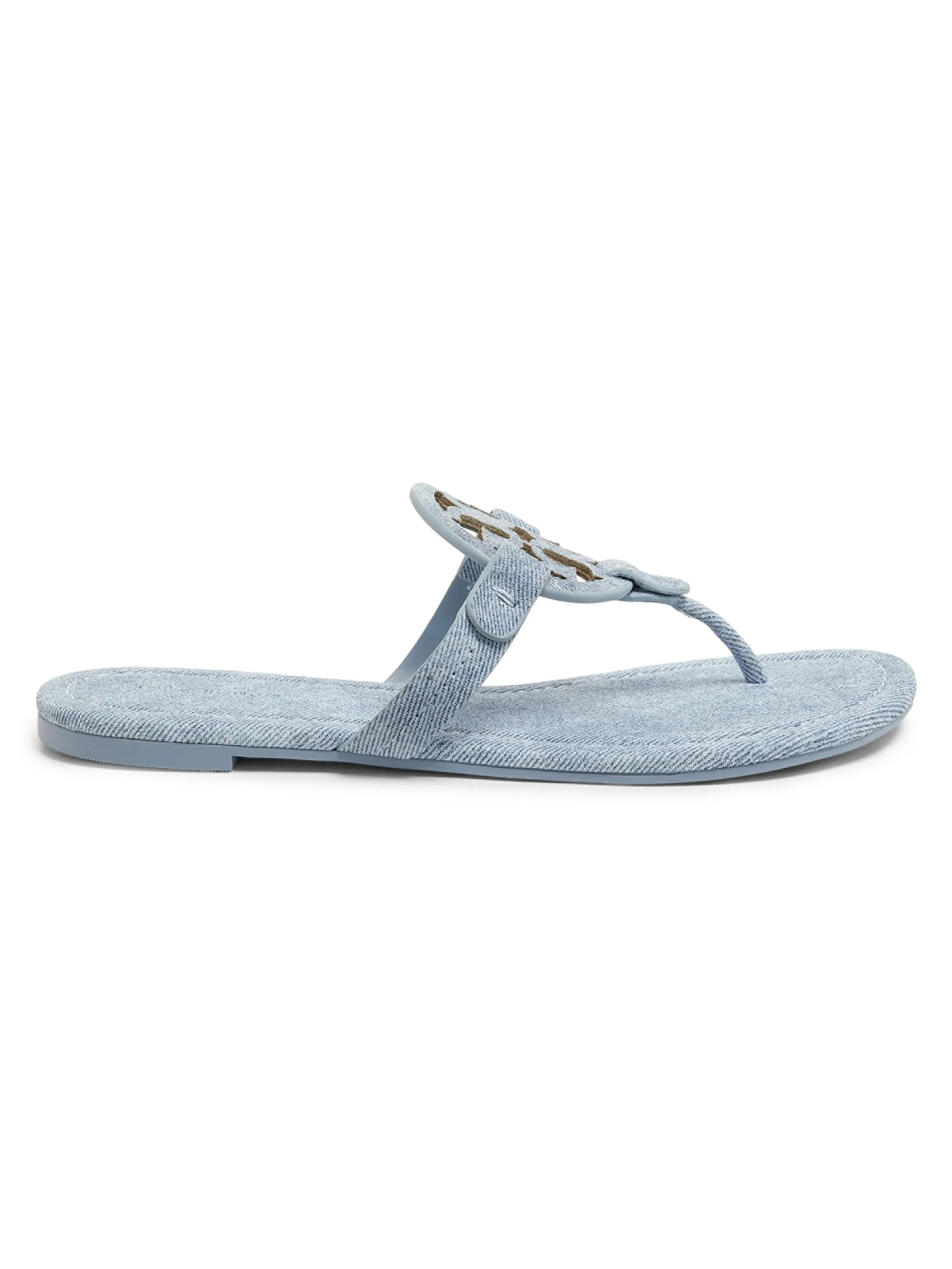 Women's Miller Logo Strap Sandals - Blue Cloud - 1