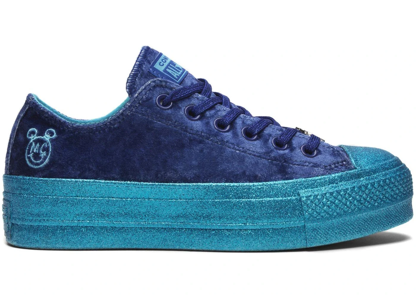 Converse Chuck Taylor All Star Lift Ox Miley Cyrus Blue (Women's) - 1