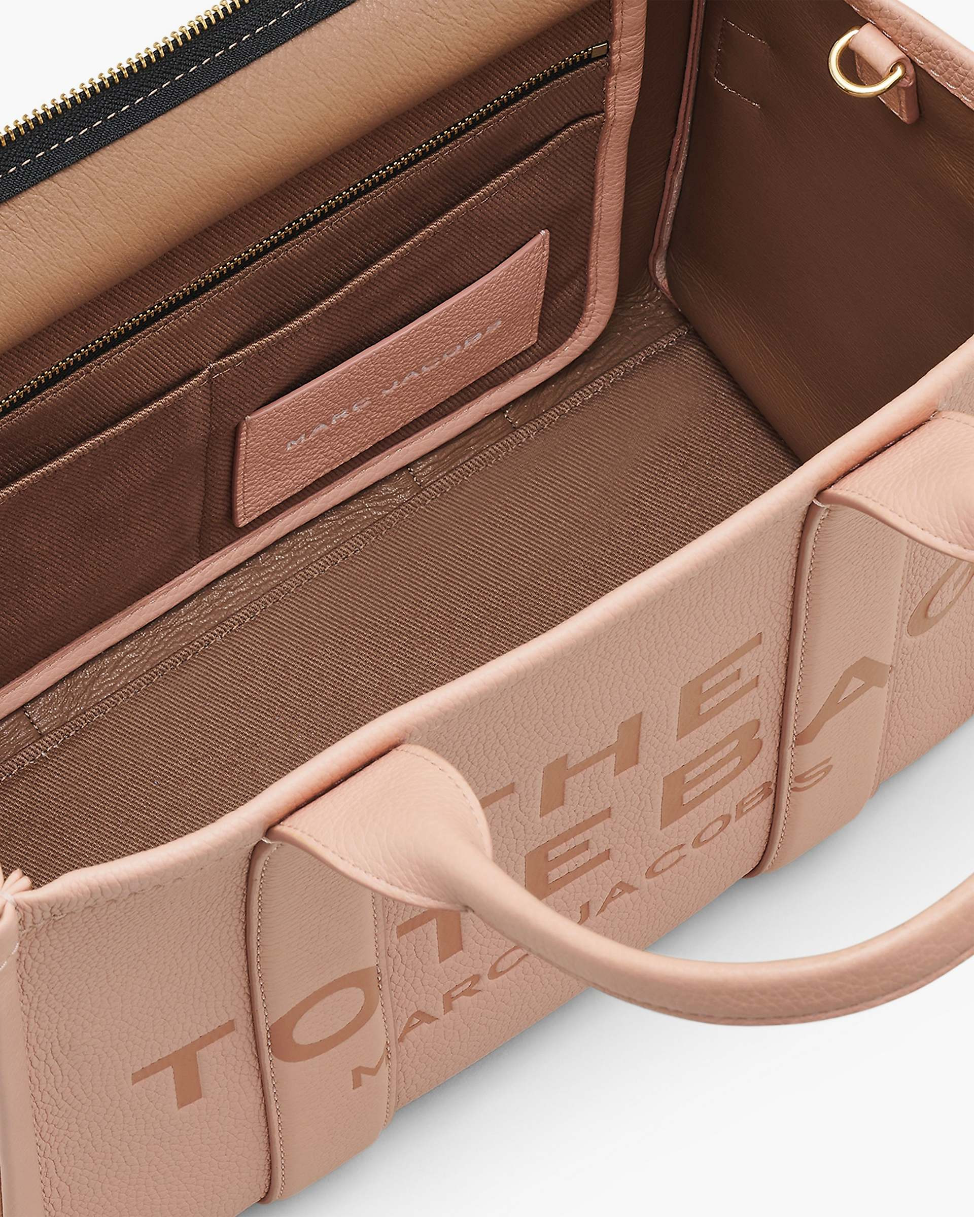 THE LEATHER MEDIUM TOTE BAG - 7