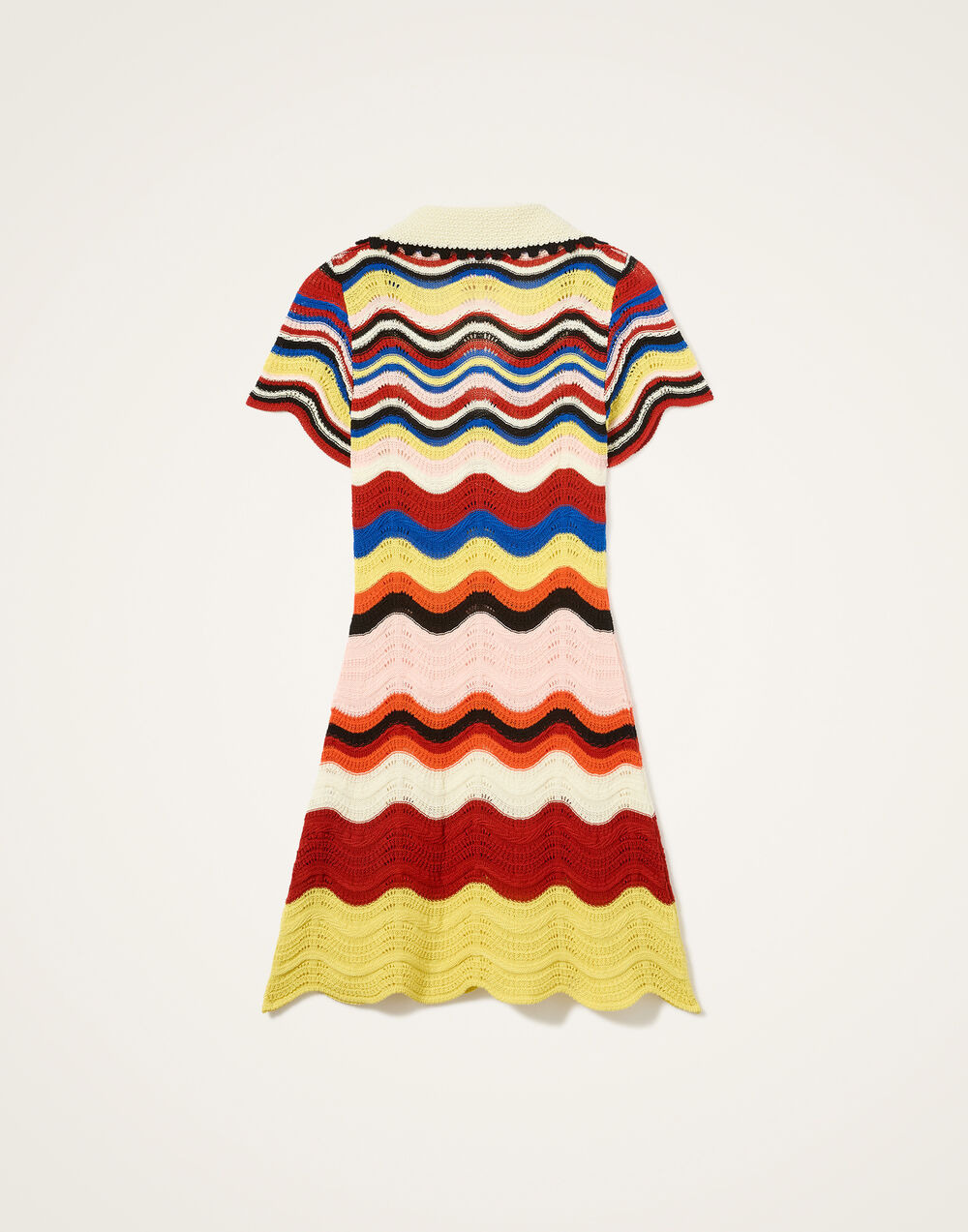 Chevron Mini Dress - 3