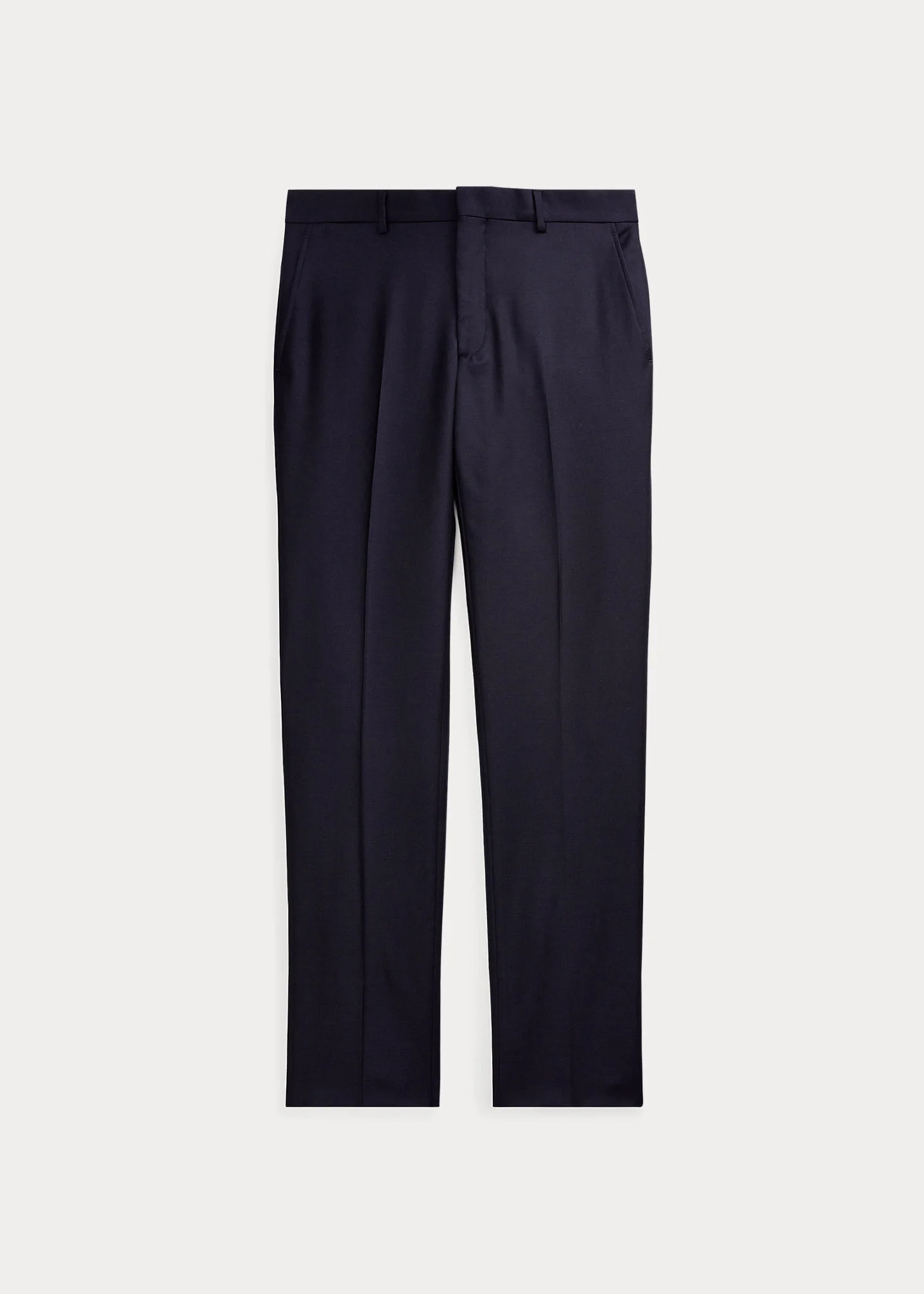 Slim Fit Wool Twill Trouser - 1