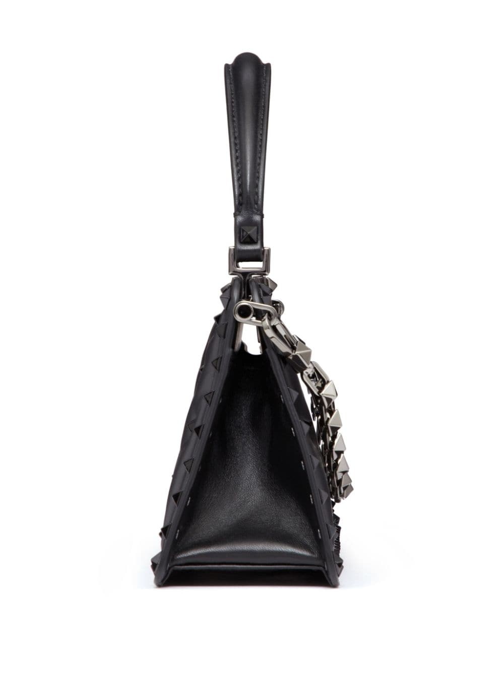 Rockstud padded leather tote bag - 4