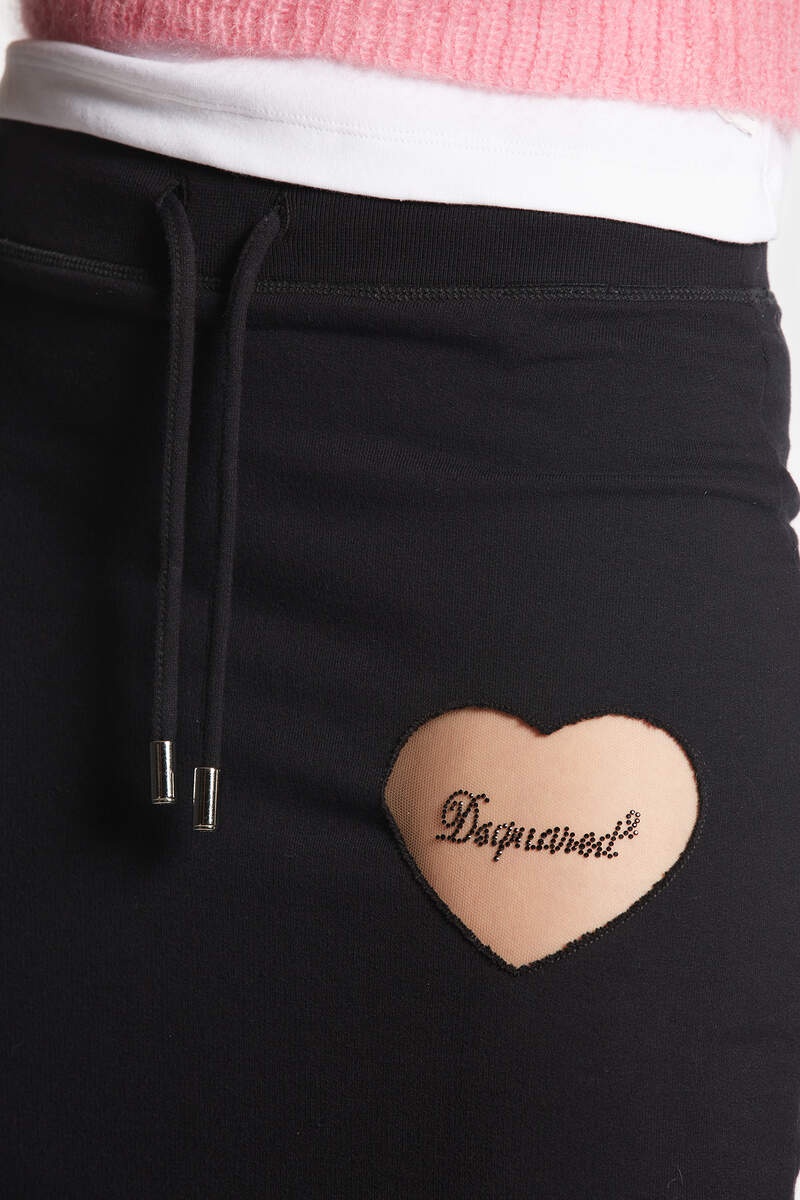 HEART COTTON SKIRT - 5