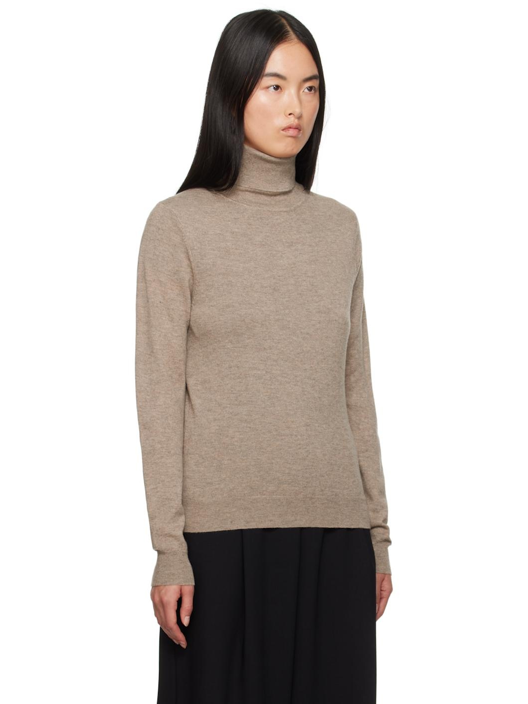 Taupe Frederica Turtleneck - 2