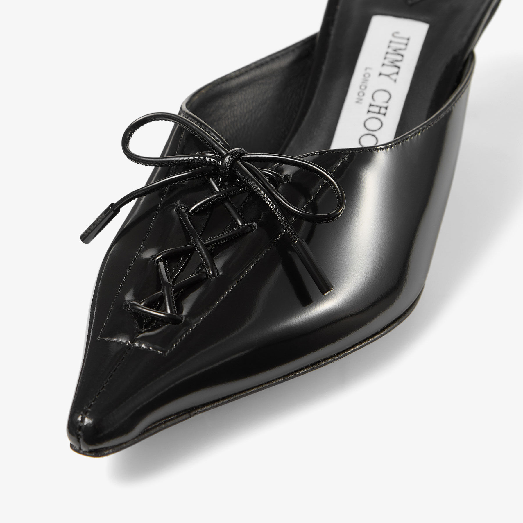 Scarlett Mule 50
Black Soft Spazzolato Leather Mules - 4