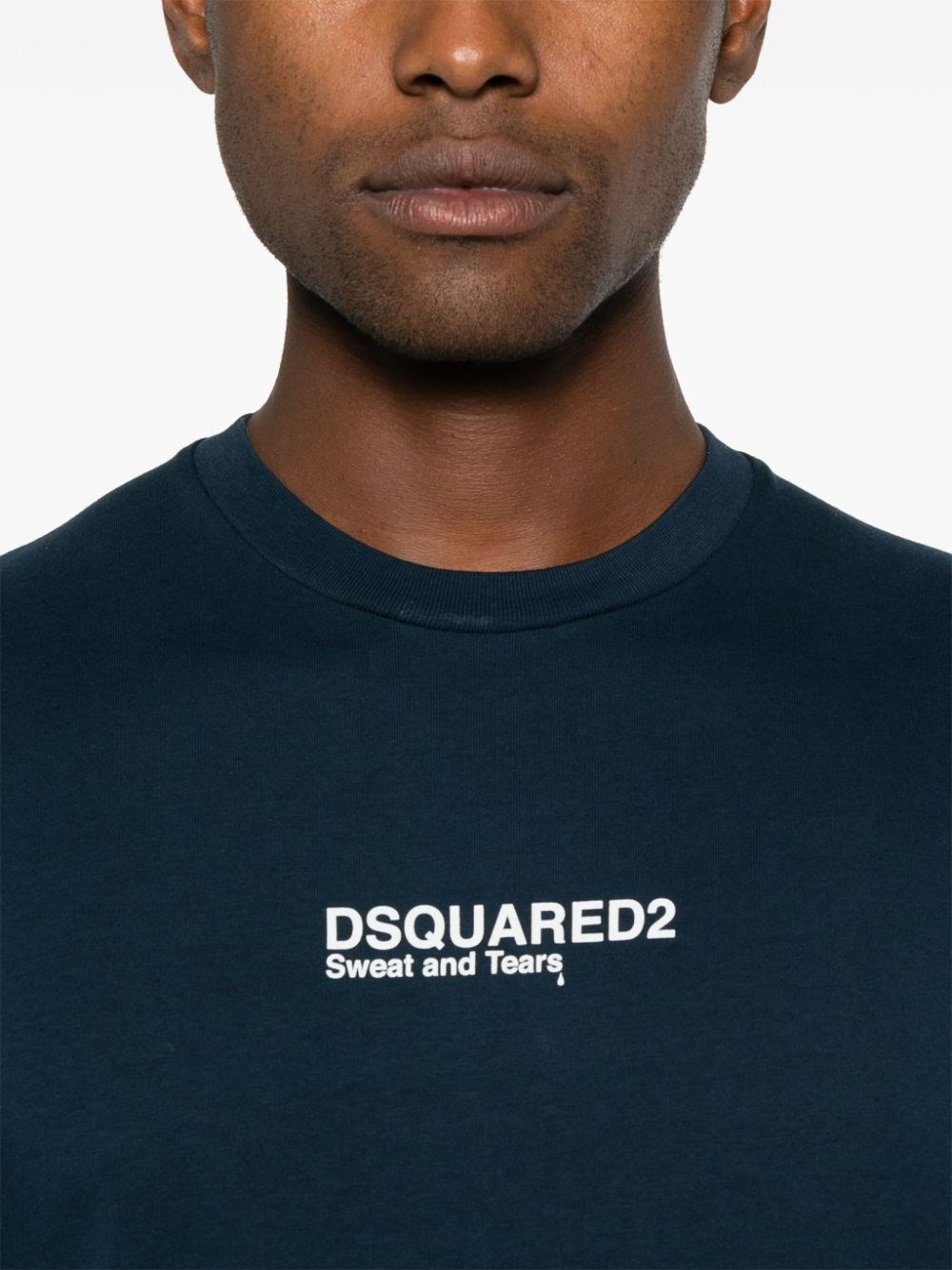 Cotton T-shirt with logo - 2