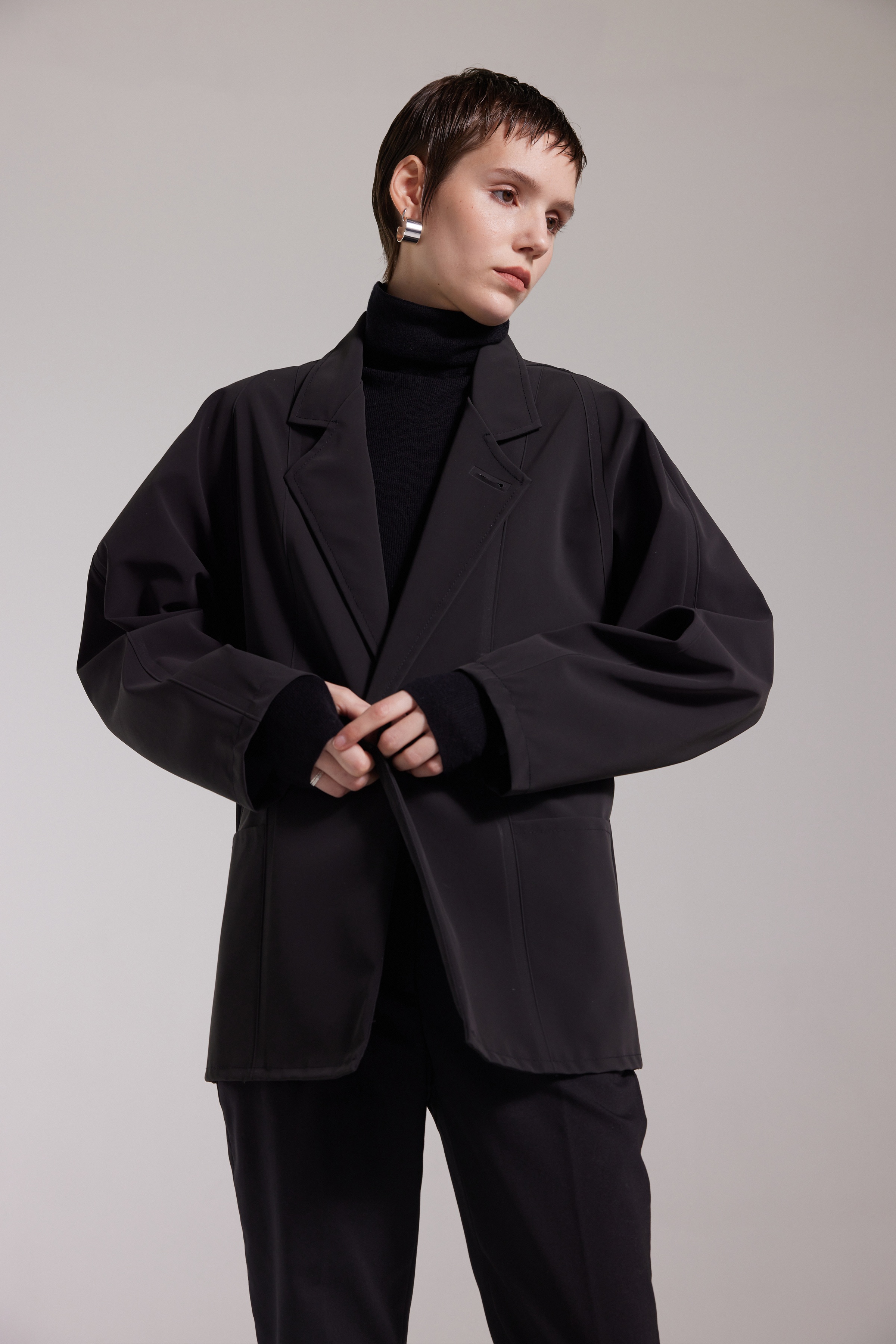 Moberg Matte Blazer Black - 3