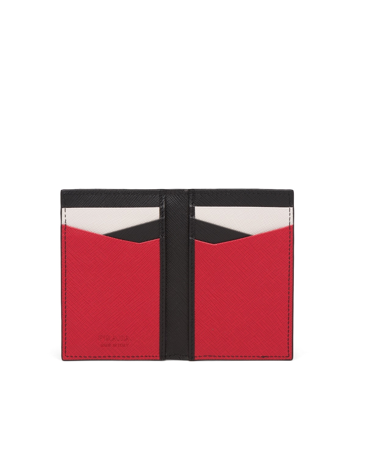 Saffiano leather card holder - 4