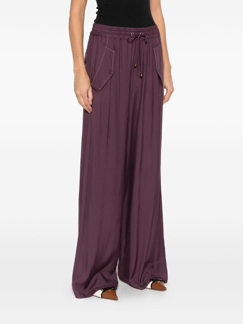 drawstring-fastening trousers 3