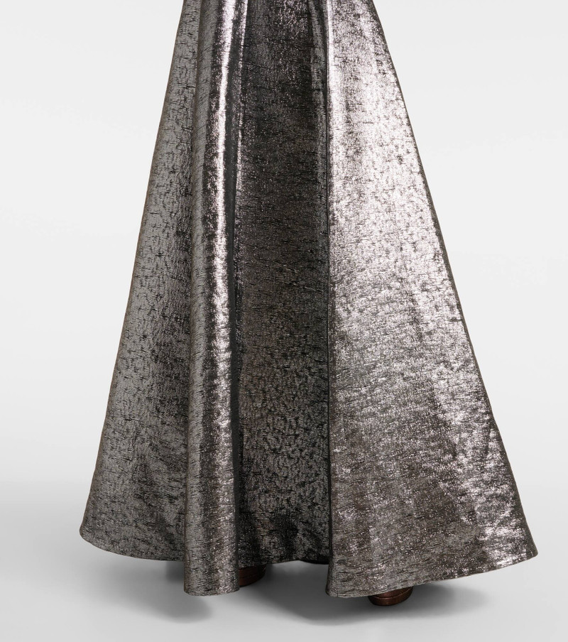 Malinda jacquard gown 5