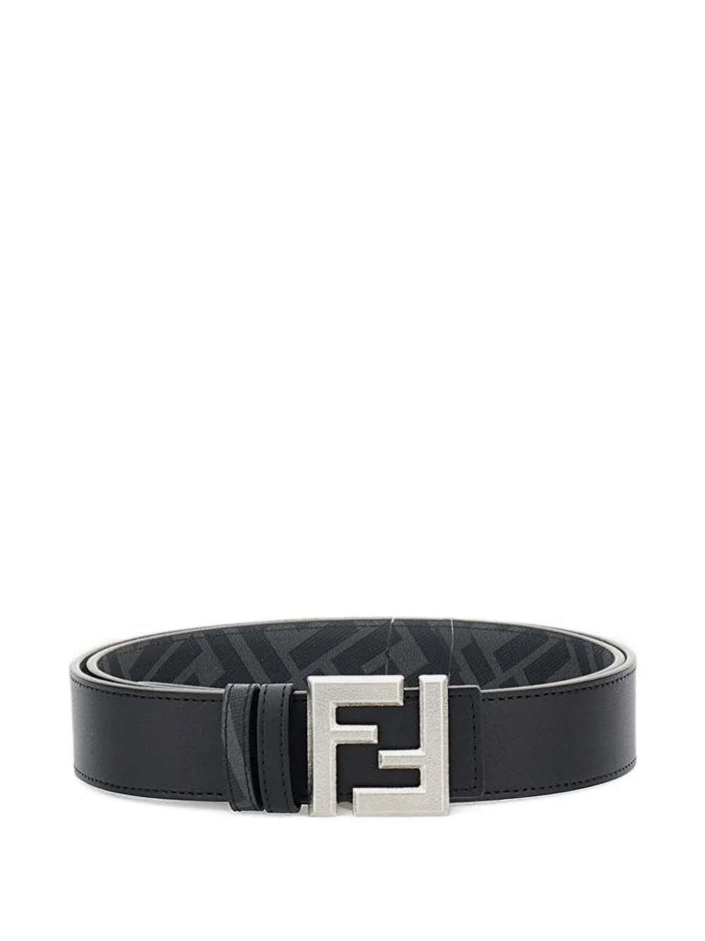 logo-buckle belt - 1