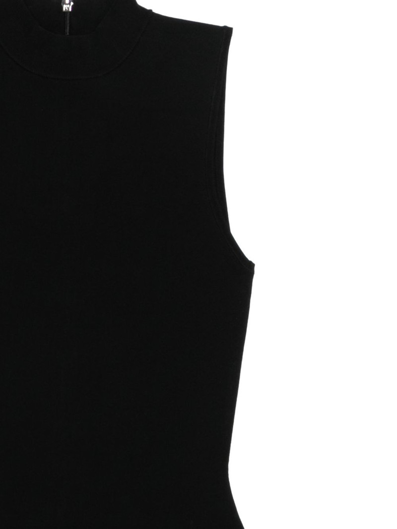 mock-neck midi dress 3