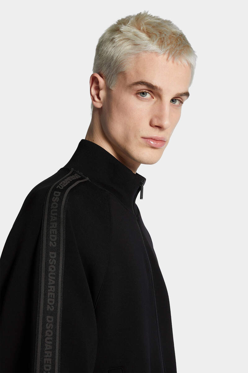 D2 TAPE ZIPPED SWEATSHIRT - 5
