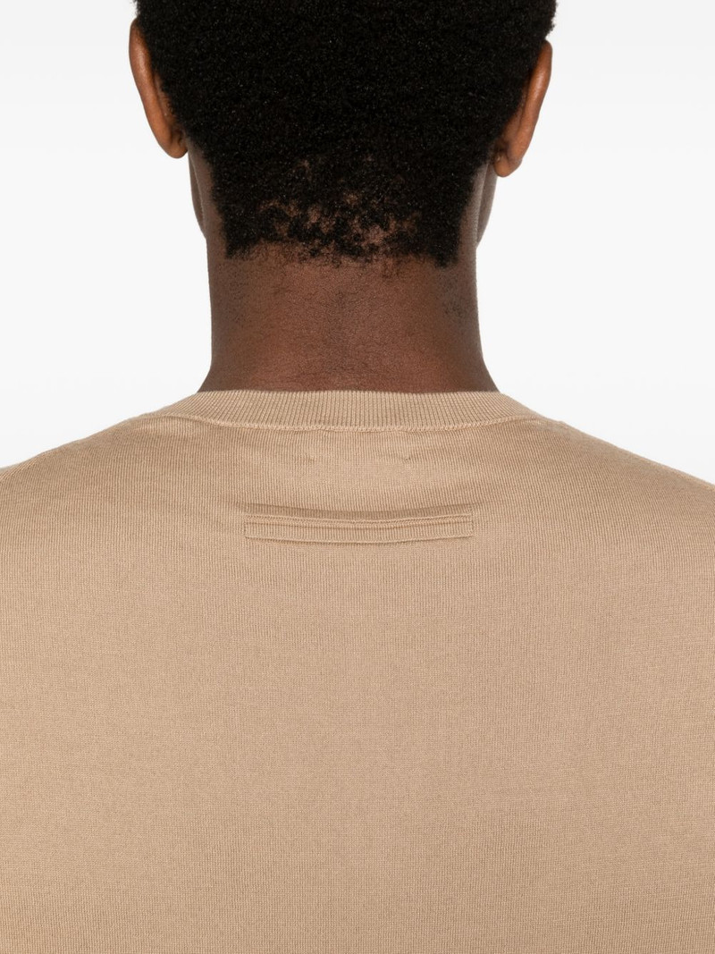 fine-knit cotton T-shirt 5