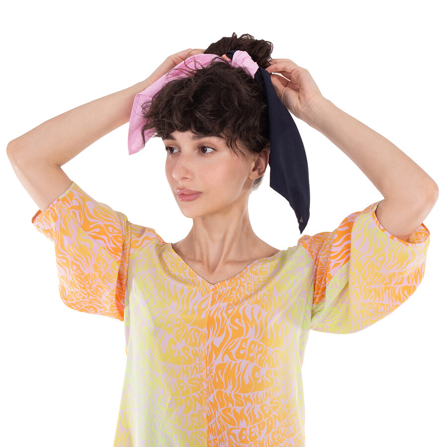 Maison Michel Multicolor Birdy Hair Tie - 3