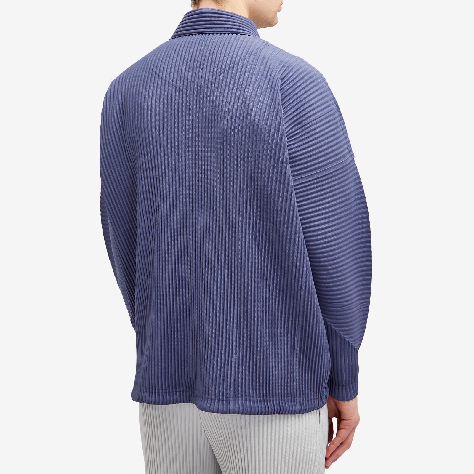 Homme Plissé Issey Miyake Pleated Shirt Jacket - 3