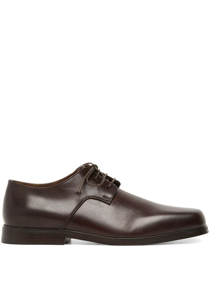 square-toe leather oxford shoes 1