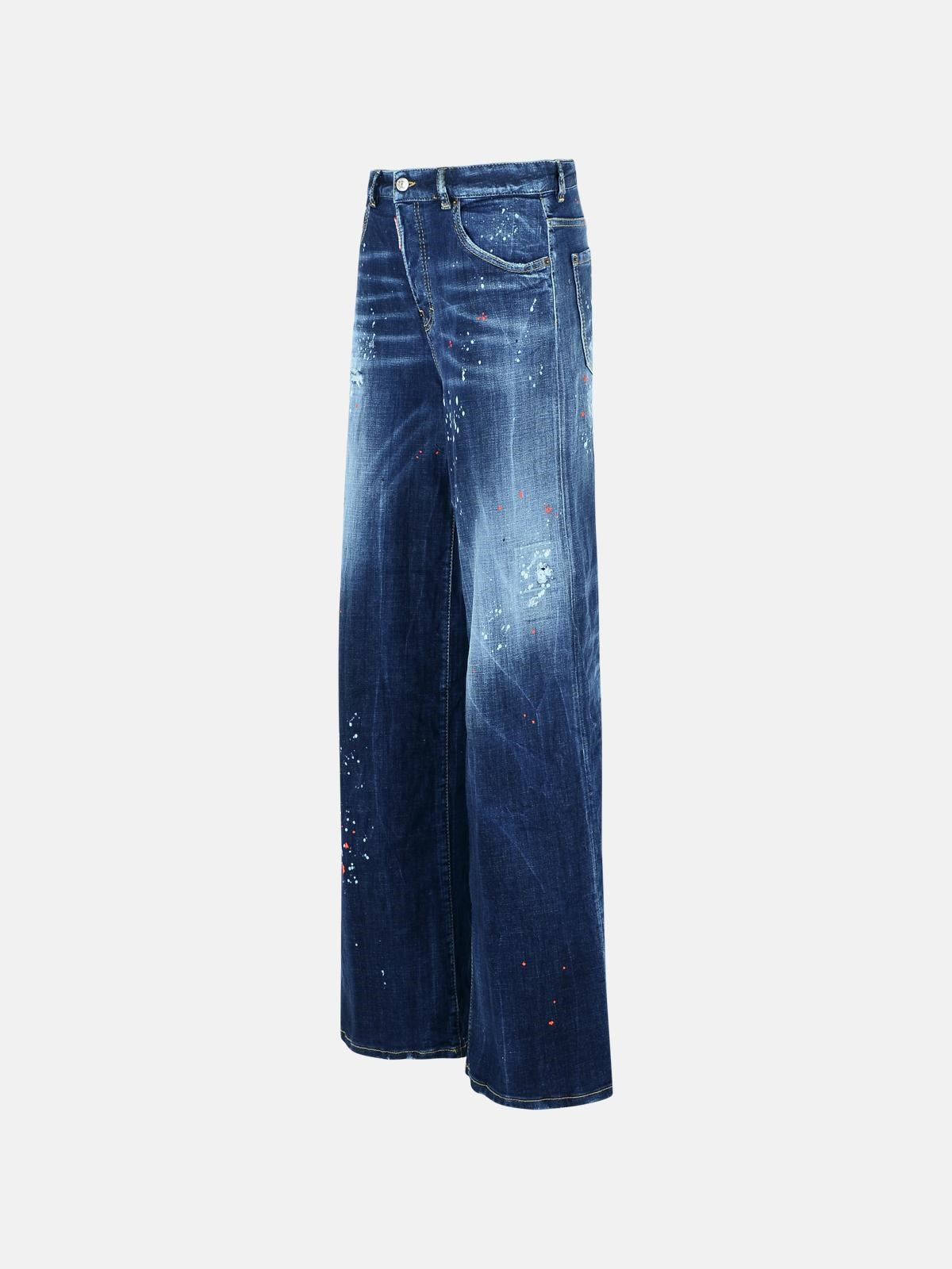 'TRAVALLER' BLUE DENIM JEANS - 2