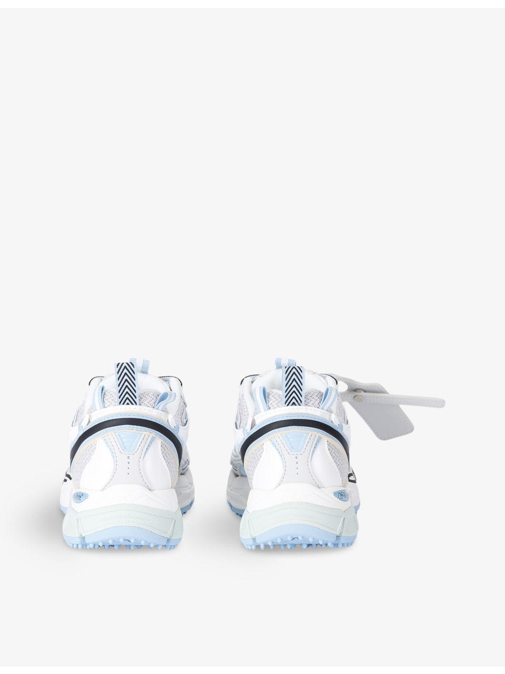 Be Right Back mesh and faux-leather low-top trainers - 4