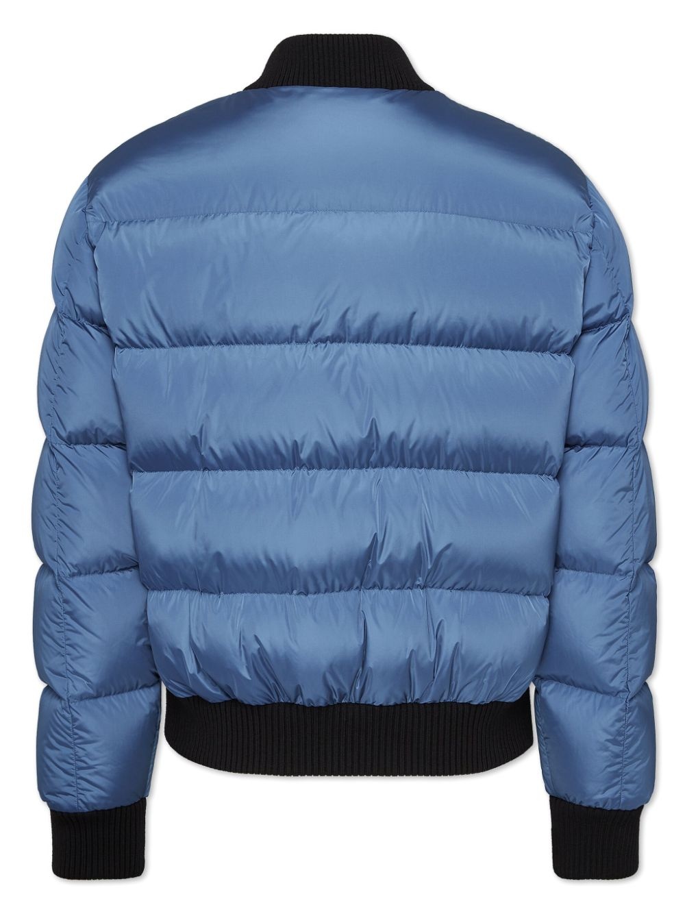 logo-print padded jacket - 2