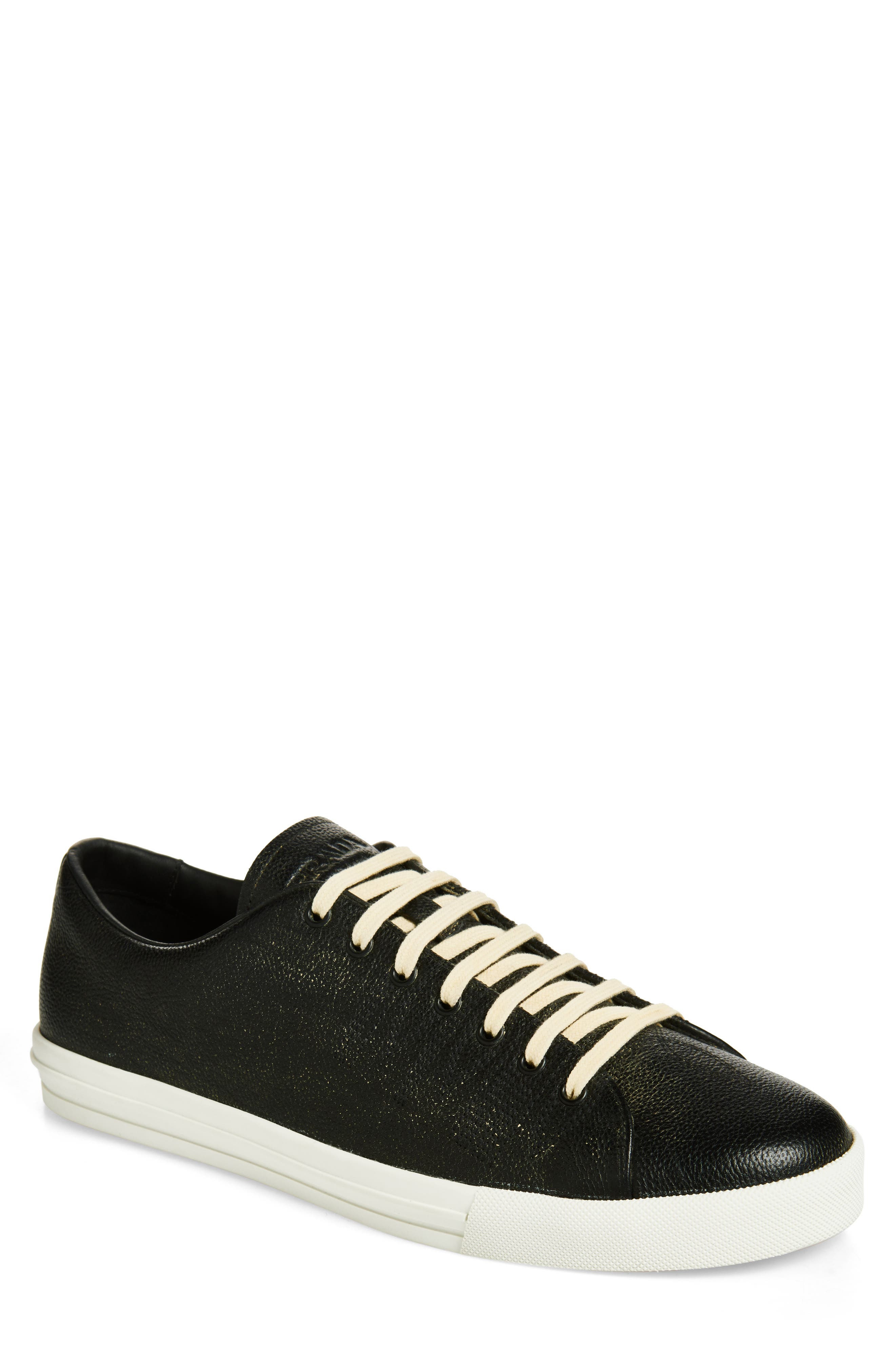Prada Imprint Sneaker in Nero at Nordstrom - 1