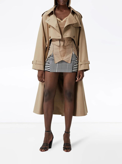 Burberry step-through trench coat outlook