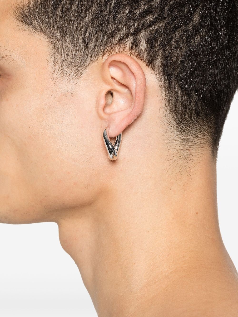 Twist hoop earrings - 2
