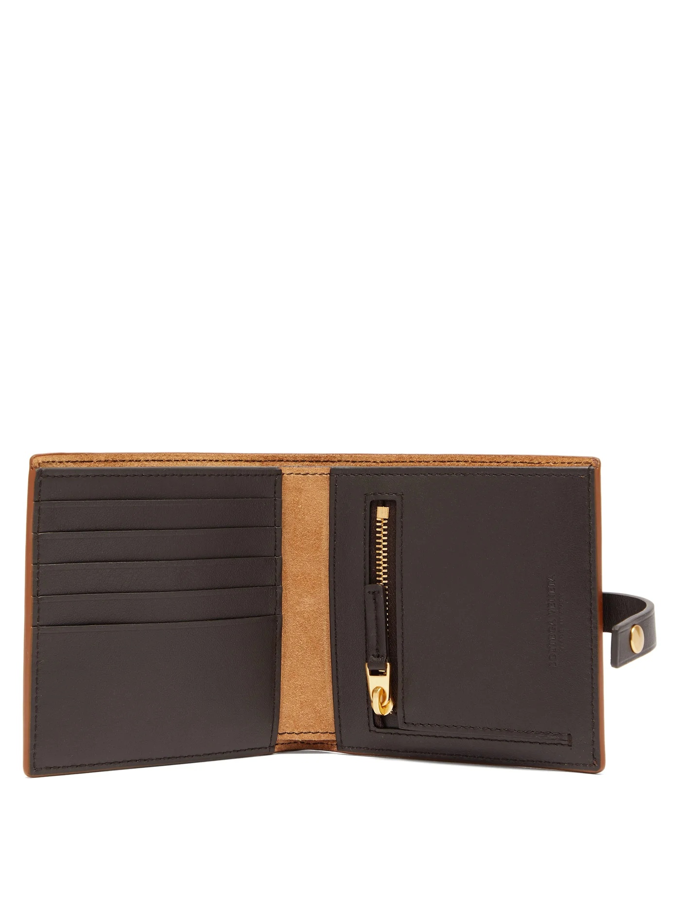 Intrecciato leather wallet - 2